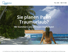 Tablet Screenshot of impfzentrumaltona.de